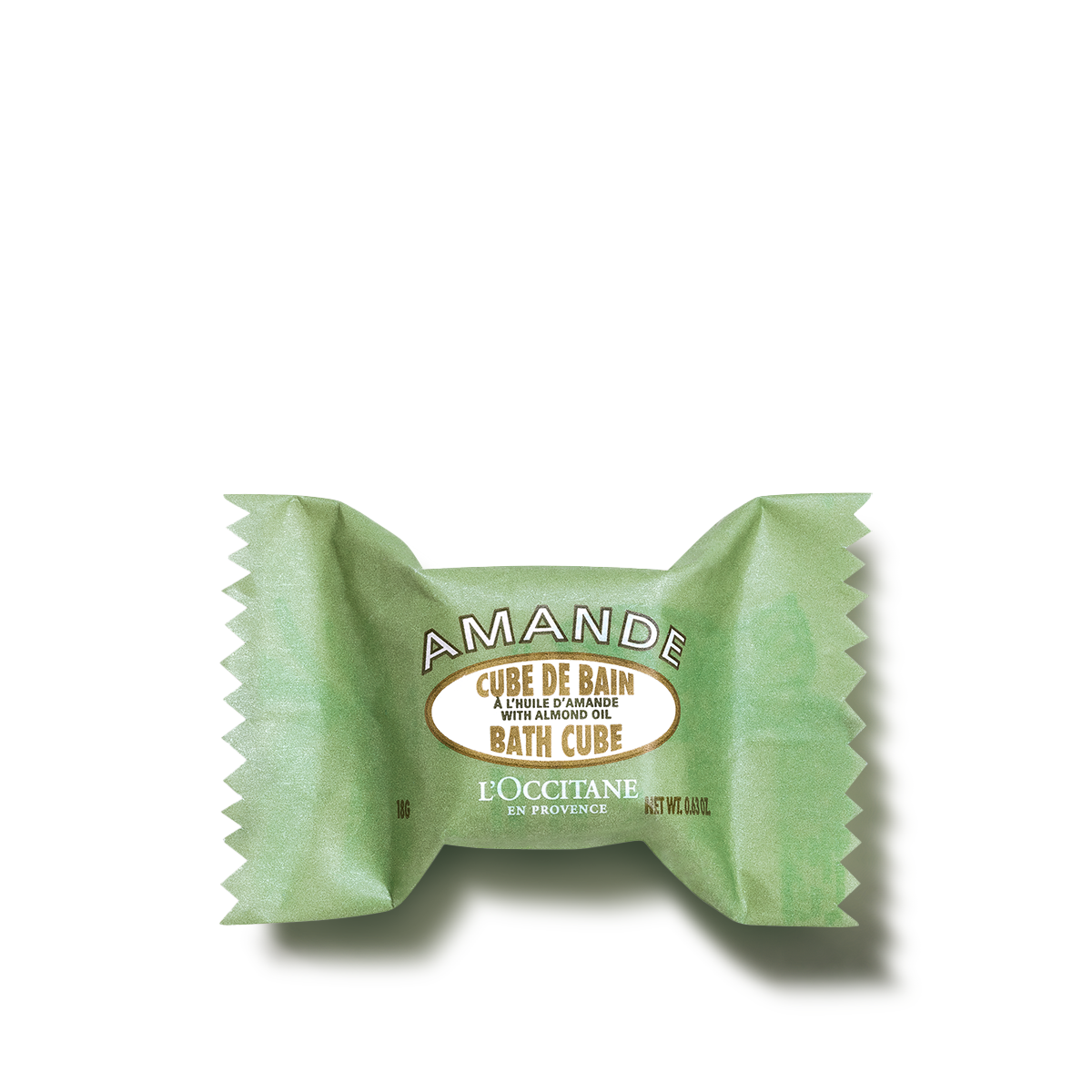 

Кубик для ванны Миндаль 18 г