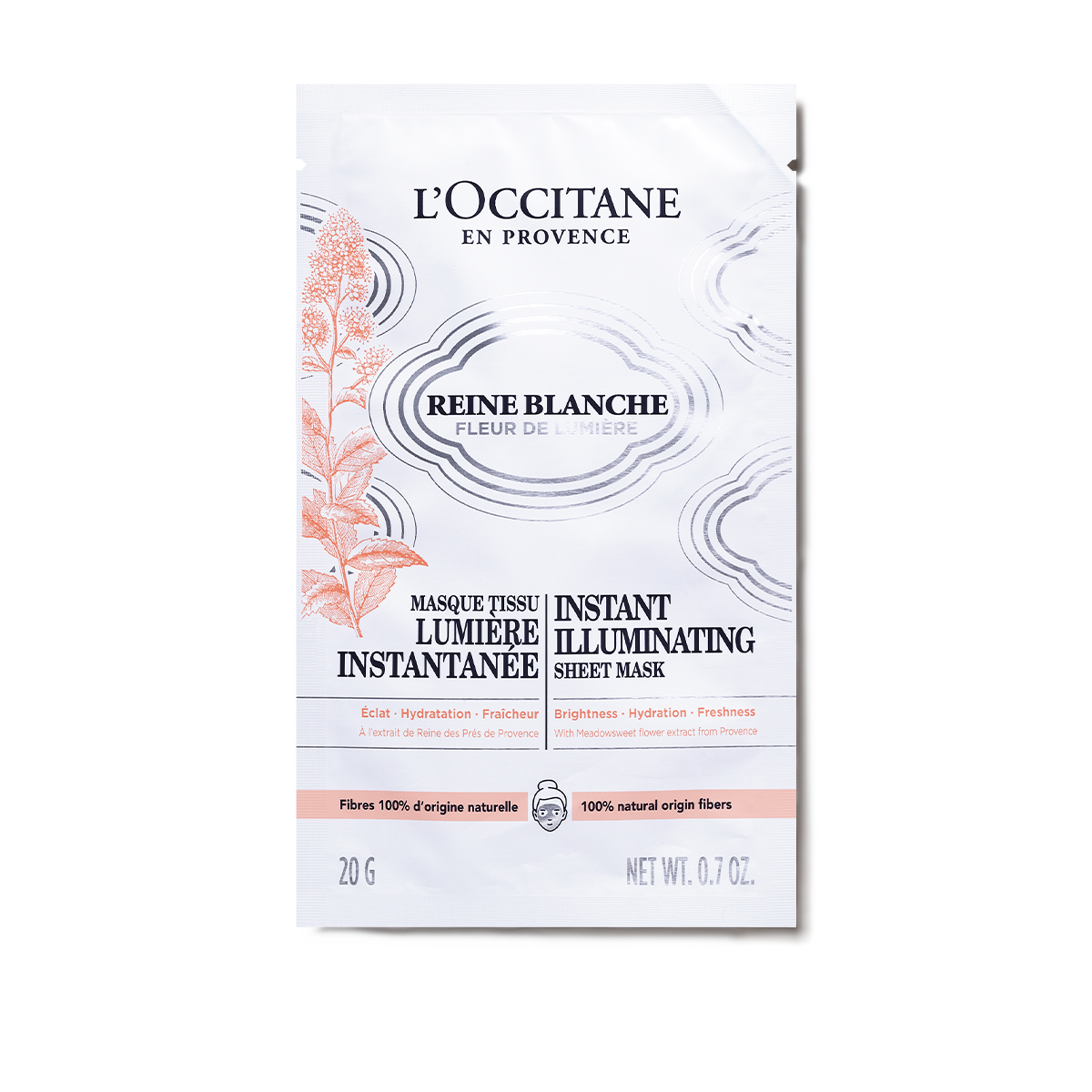 

Тканевая маска Мгновенное сияние, Белая королева 20 г