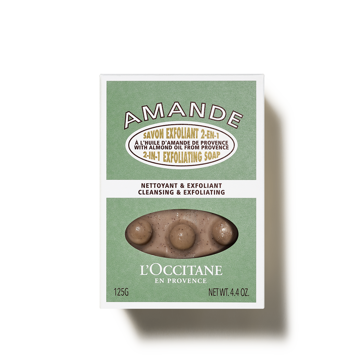 

Мыло-скраб для тела Миндаль 125, твердое